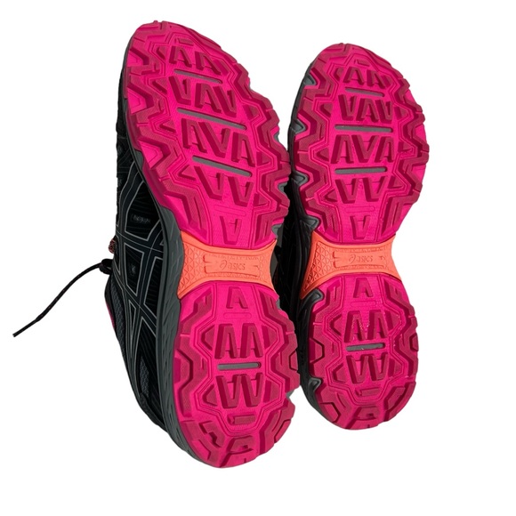 Asics Womens Gel Venture 7 Gray Pink Running Shoes Sneakers Size 8 - Picture 5 of 6